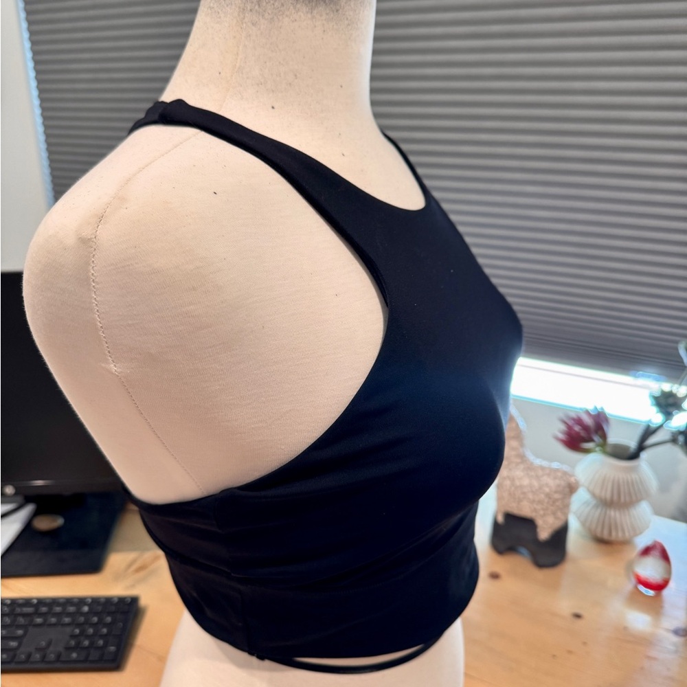 Lululemon Athletica Black Strappy Sports Bra size 8 - Picture 5 of 8